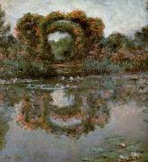 Claude Monet Flowering Arches,Giverny painting